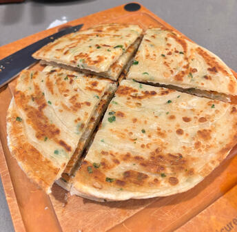 scallion pancakes